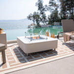 ELEMENTI PLUS ANNECY Marble Porcelain Fire Table OFP101BW - Image 5