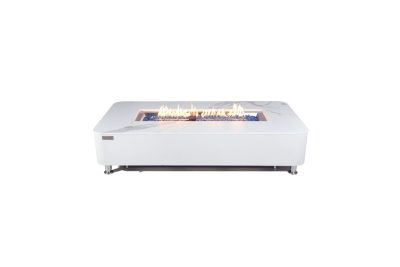 ELEMENTI PLUS ATHENS 62-Inch Porcelain Top Fire Table OFP102BW 01