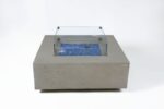 ELEMENTI PLUS CAPERTEE 40-Inch Square Concrete Fire Pit Table (Space Gray) - OFG411SG - Image 3