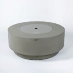 ELEMENTI PLUS COLOSSEO 41-inch Round Propane Gas Concrete Fire Table - OFG414LG-LP - Image 3