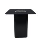 ELEMENTI PLUS KOLN Propane Marble Porcelain 39.4-Inch Square Fire Bar Table - OFP221 - Image 2