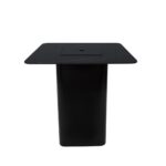 ELEMENTI PLUS KOLN Propane Marble Porcelain 39.4-Inch Square Fire Bar Table - OFP221 - Image 3
