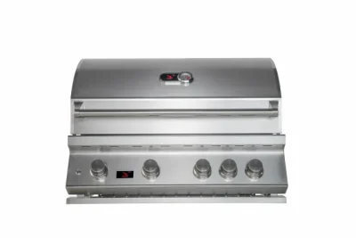 Whistler by Bonfire Outdoor 34-inch Built-In 4 Burner Natural Gas Grill with Infrared Rear Burner – CBB4-NG