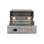 Blaze LTE PRO 32-Inch 4-Burner Gas Grill_ - BLZ-4LTEPRO OPEN redlights