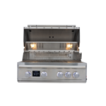 Blaze LTE PRO 32-Inch 4-Burner Built-in Natural Gas Grill w/ Digital Temperature Screen & Rear Infrared Burner - BLZ-4LTEPRO-NG - Image 3