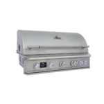 Blaze LTE PRO 40-Inch 5-Burner Gas Grill__ - BLZ-5LTEPRO Side View White