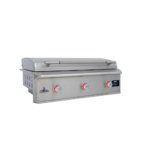 Blaze LTE PRO 40-Inch Gas Griddle_ - BLZ-GRIDDLE40 Side View