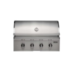 Coyote CL-Series 36-inch 4-Burner Built-In Gas Grill w/ Lift-Assist Hood & Safety Valve - C3CL36