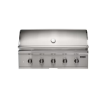Coyote CL-Series 42-inch 5-Burner Built-In Gas Grill w Lift-Assist Hood & Safety Valve - C3CL42 (1)
