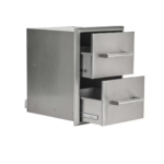 Coyote 16 Inch Double Drawer - C3-2DC Open