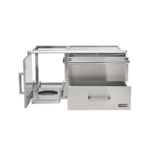 Coyote Outdoor Living C3-CDWD 42 Inch Warming Drawer & Door Combo - Open (1)