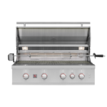 Summerset TRL Pro 40-Inch 4-Burner Built-In Gas Grill TRLPRO40 Open