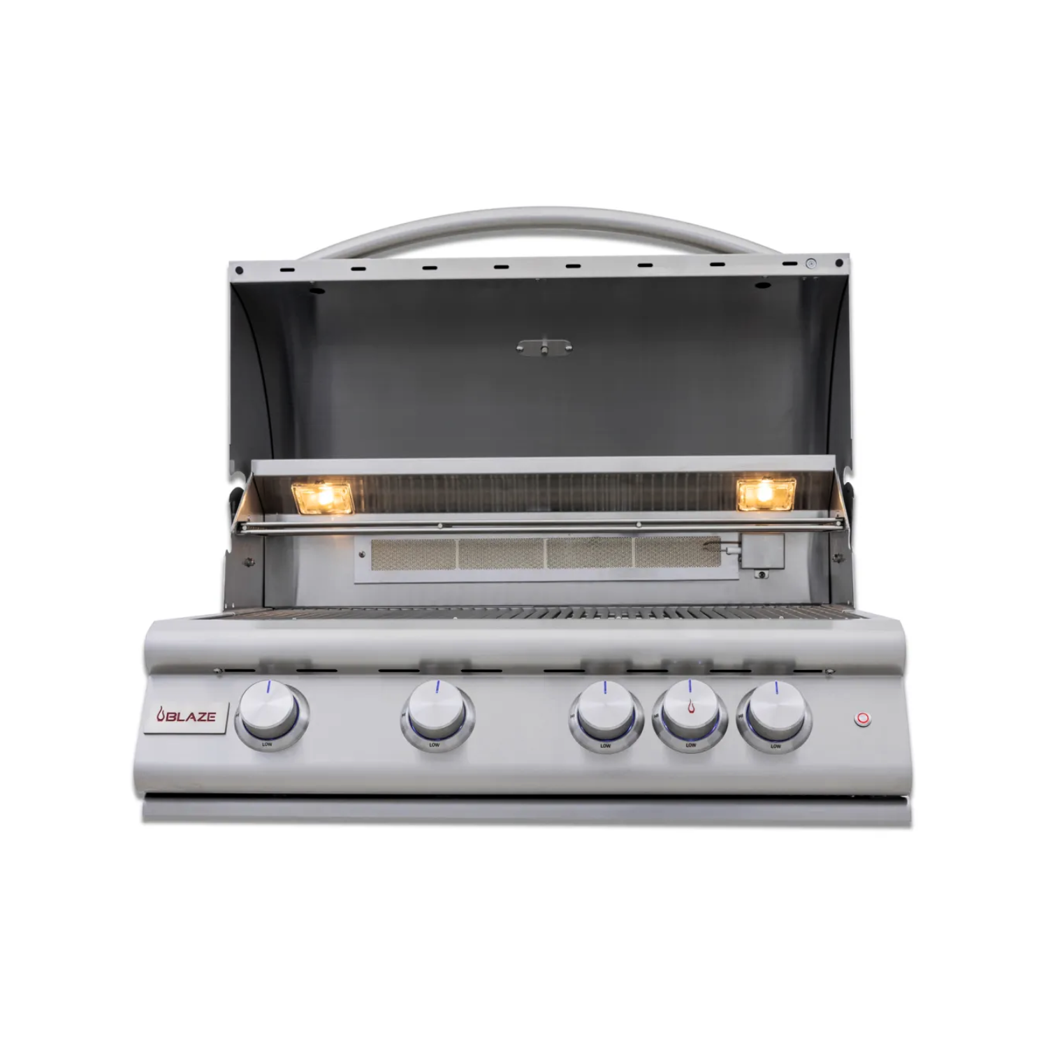 Blaze 32-Inch LTE Gas Grill – Premium Built-In Grill with Rear Infrared Burner and Interior Lights