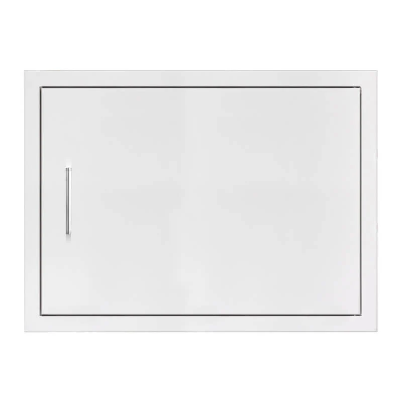 TrueFlame 27-Inch Horizontal Access Door with 304 Stainless Steel Construction and Flush Mount Design
