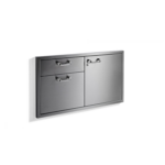Lynx Professional 42-Inch Access Door & Double Drawer Combo - Side
