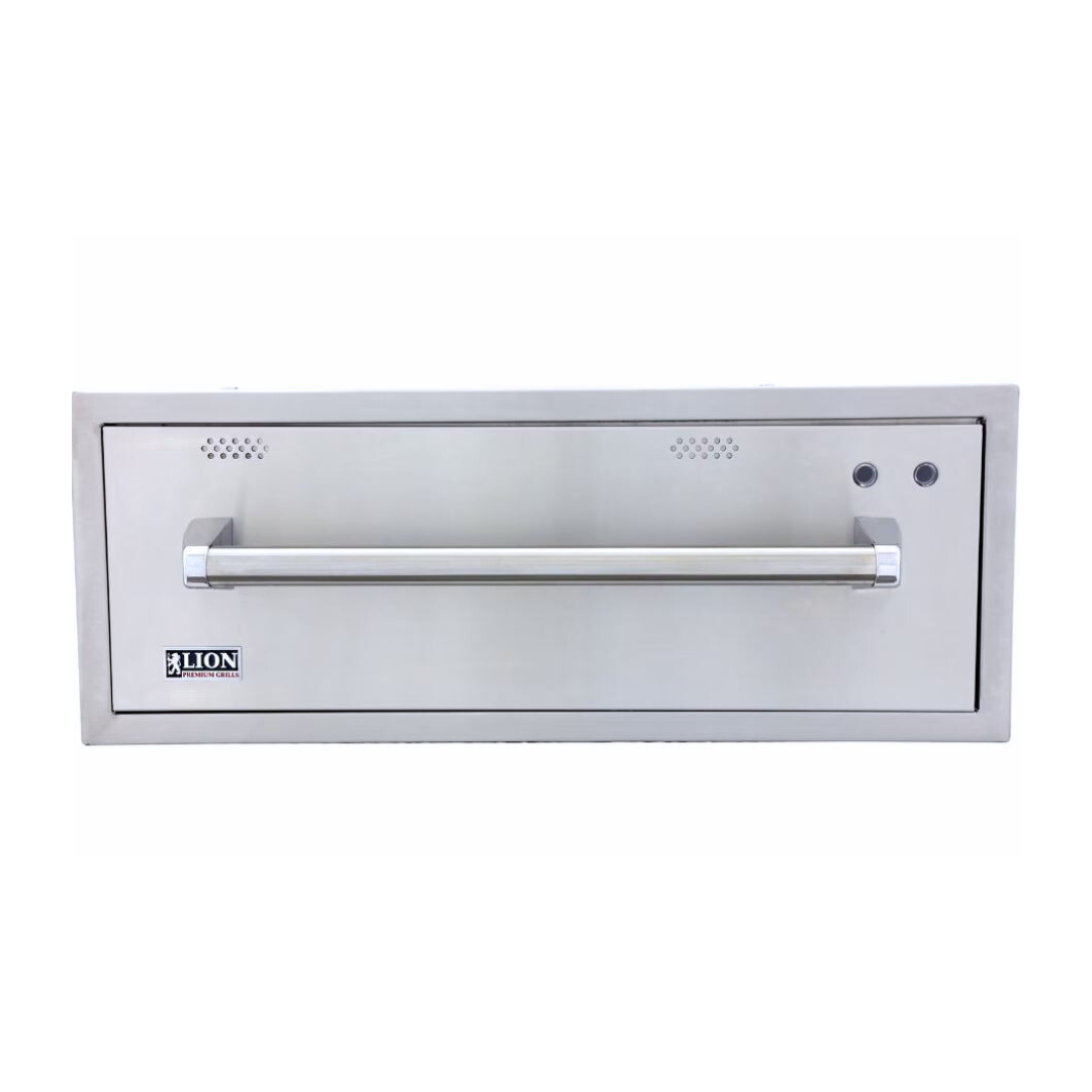Lion Premium Grills – 30″ Built-In 120V Electric Stainless Steel Warming Drawer