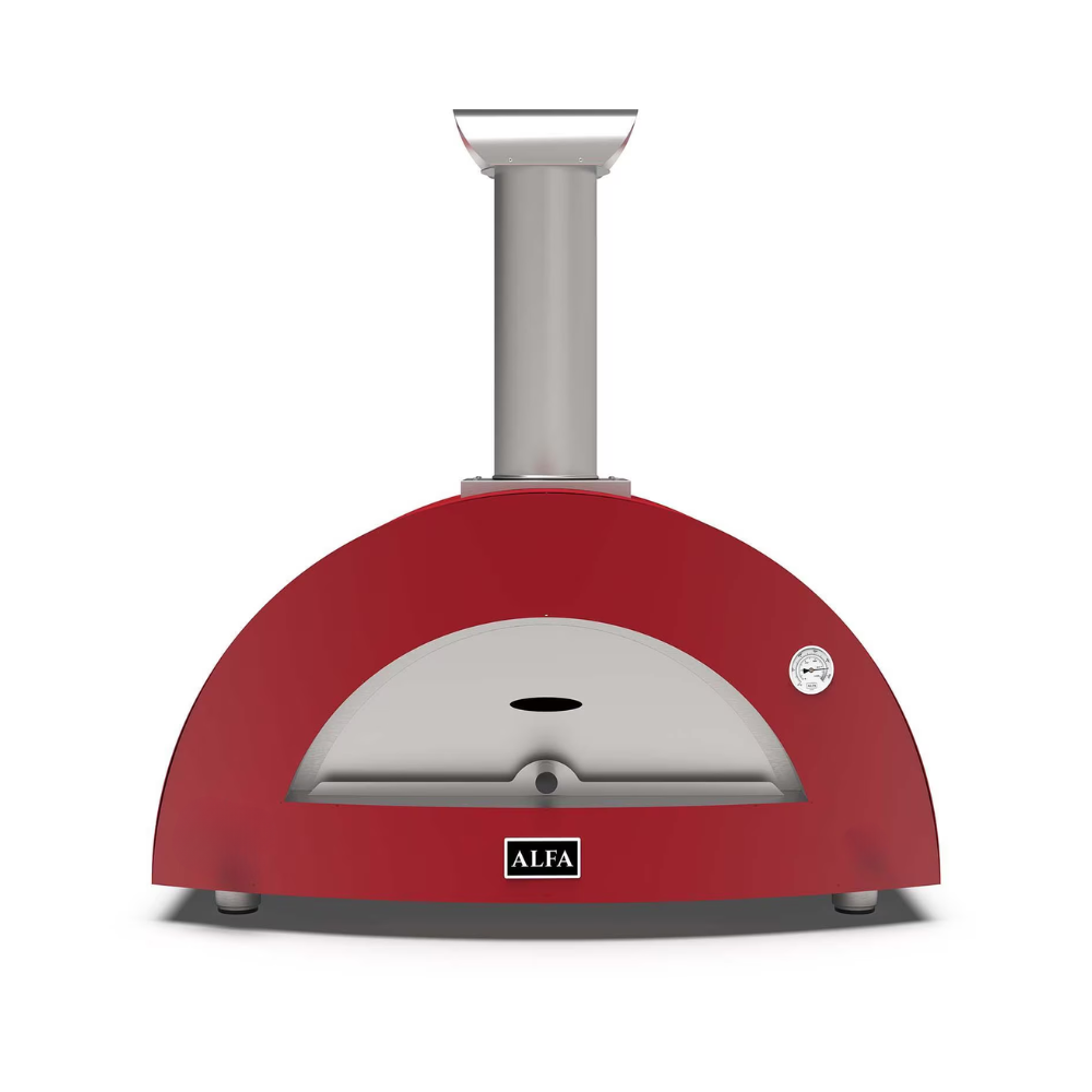 Red Alfa Moderno pizza oven