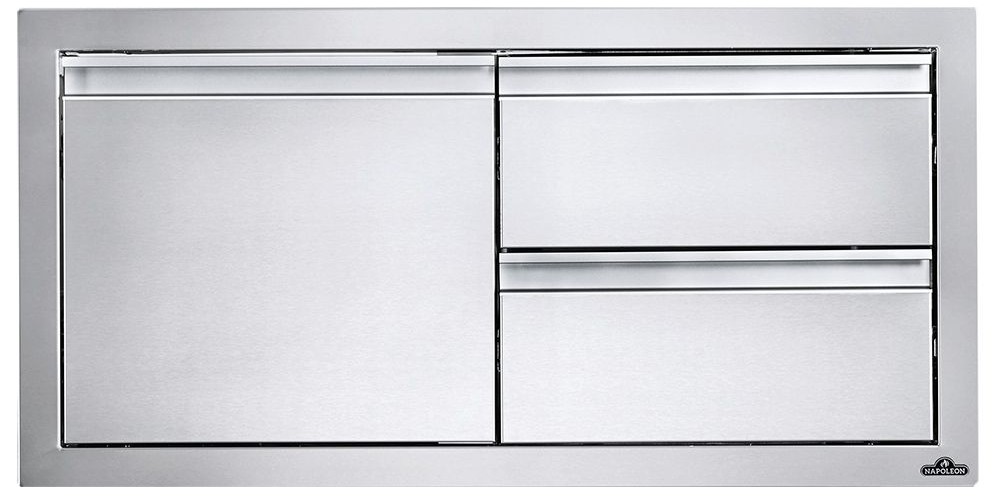 Napoleon – 36″ X 16″ SINGLE DOOR & DOUBLE DRAWER COMBO