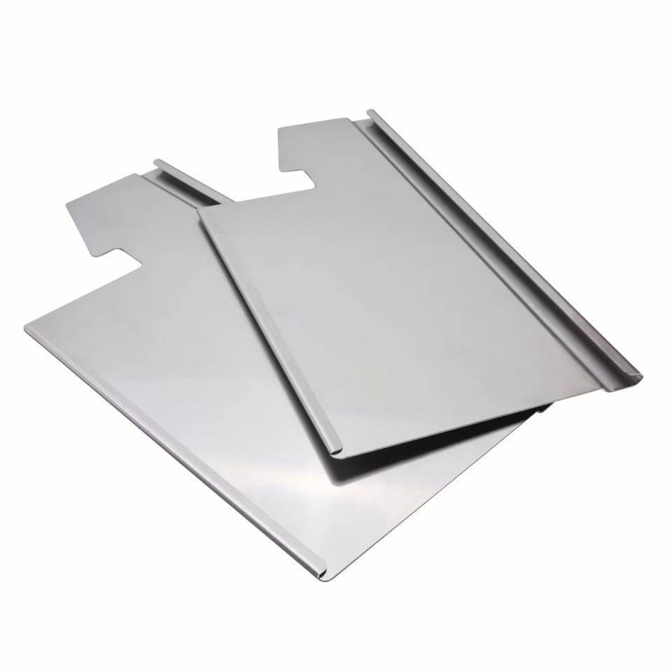 Coyote Heat Zone Separators dividing grill surface for multi-zone cooking control