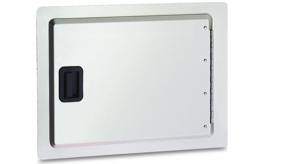 American Outdoor Grill 18-Inch Horizontal Access Door with Reversible Slam Latch