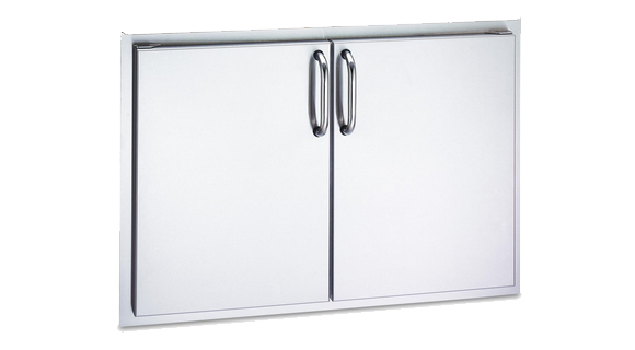 AOG 30-Inch Double Access Door Featuring Raised Mounting and Sleek Handle Design