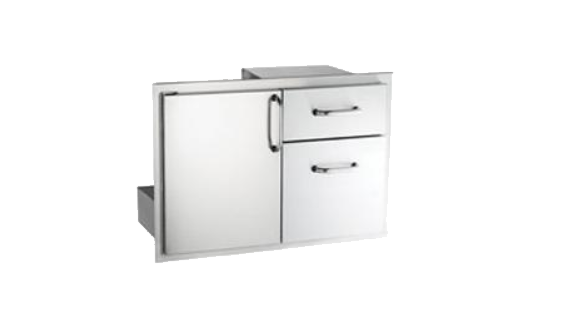 American Outdoor Grill 30-Inch Door and Double Drawer Combo – Horizontal Configuration
