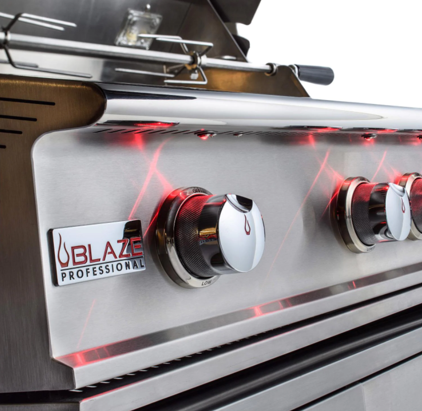 Blaze Professional LUX stainless steel BBQ with pro features