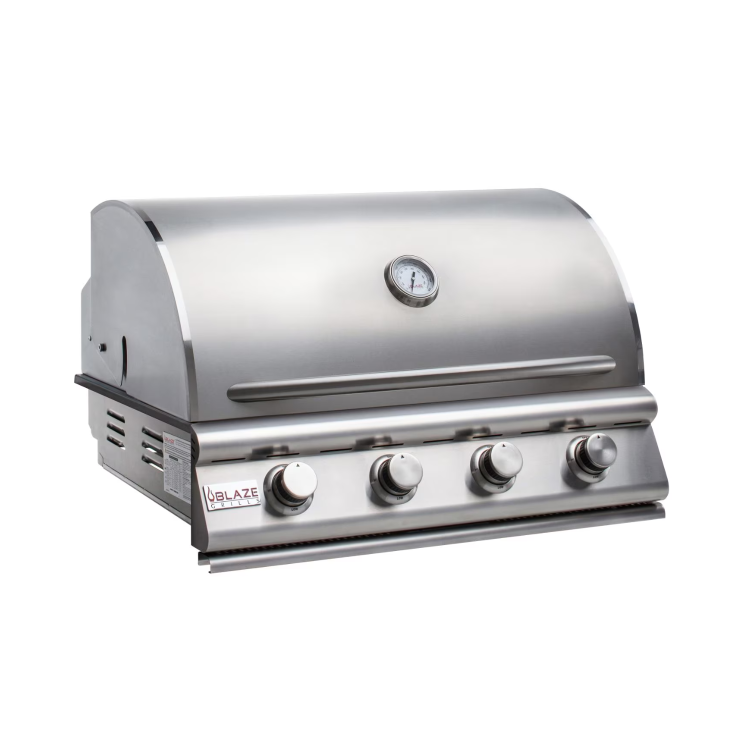 Blaze Prelude LBM 32-Inch Built-In Gas Grill in 304 stainless steel finish – affordable premium BBQ grill compared to Lion.