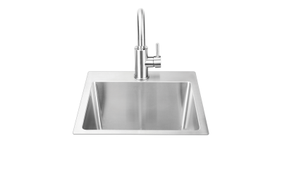 Bull 18″ Premium Stainless-Steel Dual Mount Sink – 12515