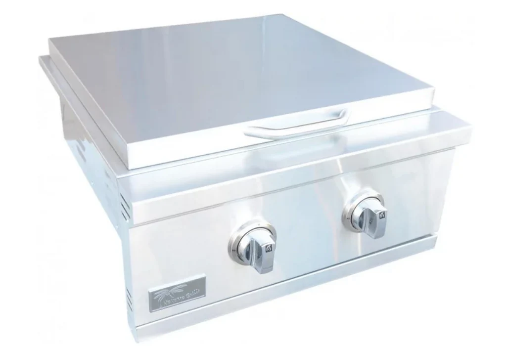 koko 22 grid Kokomo Grills Professional 22-inch Built-In Griddle Teppanyaki Gas Grill KO-GRDL22-PRO-NG - Image 1