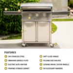 Blackstone Select Freestanding 28 Inch Griddle - 6009 - Image 3