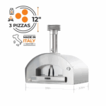 Fontana Forni Firenze Hybrid Pizza Oven - Stainless Steel - FTFIR-H-S