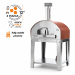 Fontana Forni Firenze Hybrid Pizza Oven on Cart (1)
