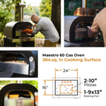 Fontana Forni Maestro 60 Gas Fired Pizza Oven Specs