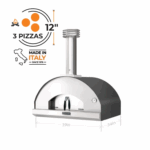 Fontana Forni Mangiafuoco Wood-Fired Pizza Oven - Anthracite - FTMF-A