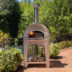 Fontana Forni Margherita Wood-Fired Pizza Oven On Cart