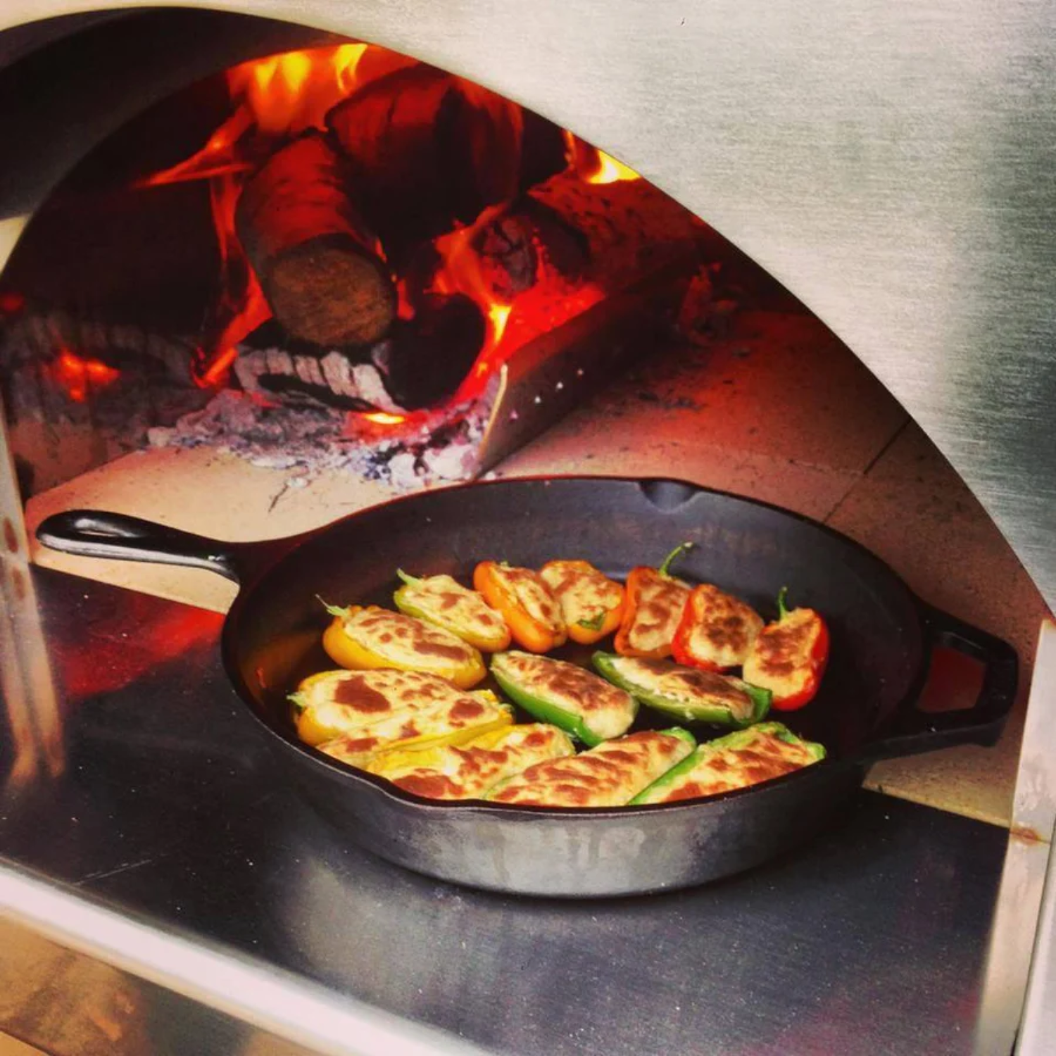Fontana Forni Marinara Wood-Fired Pizza Ove