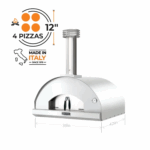 Fontana Forni Marinara Wood-FiredPizza Oven - Stainless - FTMARIN-S