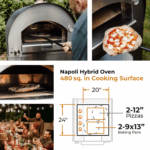 Fontana Forni Napoli Hybrid Pizza Oven