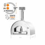 Fontana Forni Napoli Hybrid Pizza Oven - Stainless Steel - FTNAP-H-S