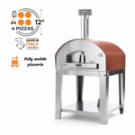 Fontana Forni Roma Hybrid Pizza Oven on Cart - Anthracite - FTROM-H-A + FTCART-XL (1)