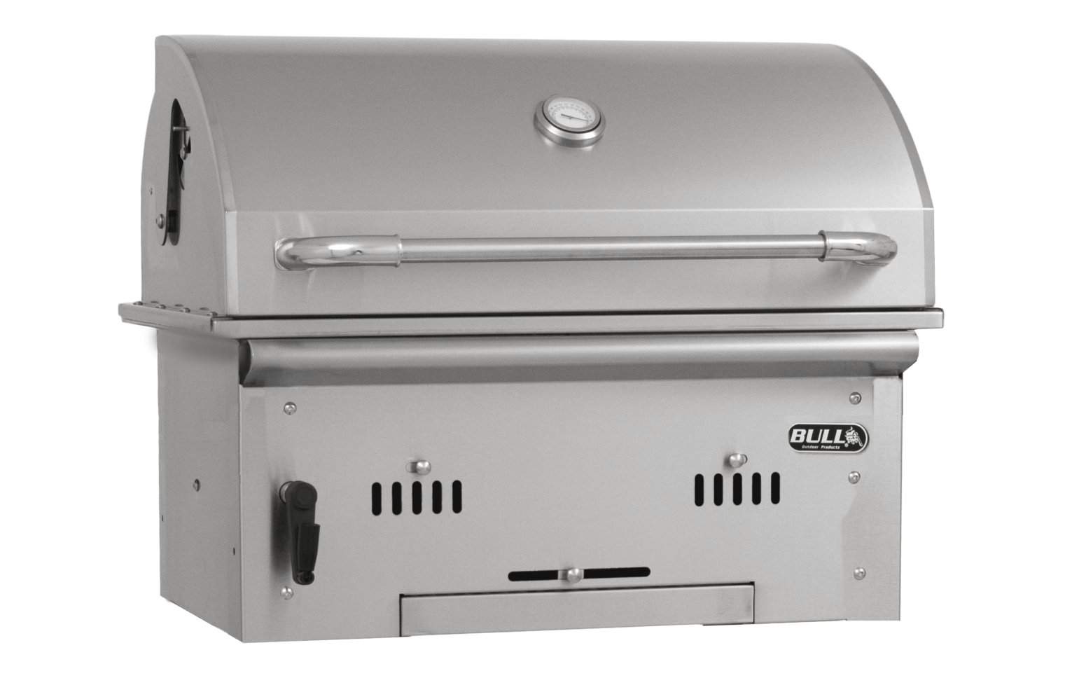 Bull Bison Premium Charcoal Grill with 304 stainless steel construction and adjustable charcoal bed
