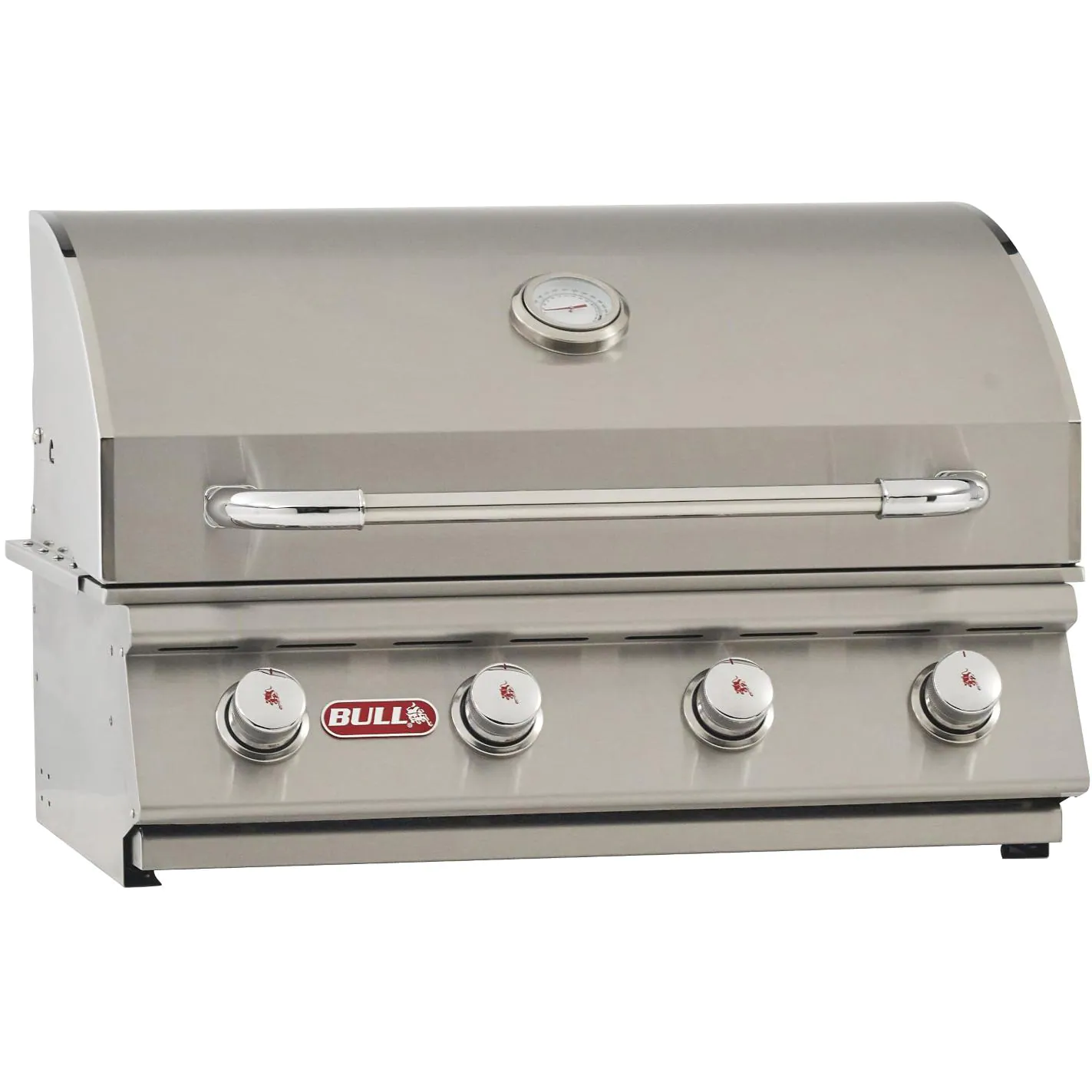 Bull Outlaw 30-Inch 4-Burner Built-In Gas Grill with Piezo Ignition System