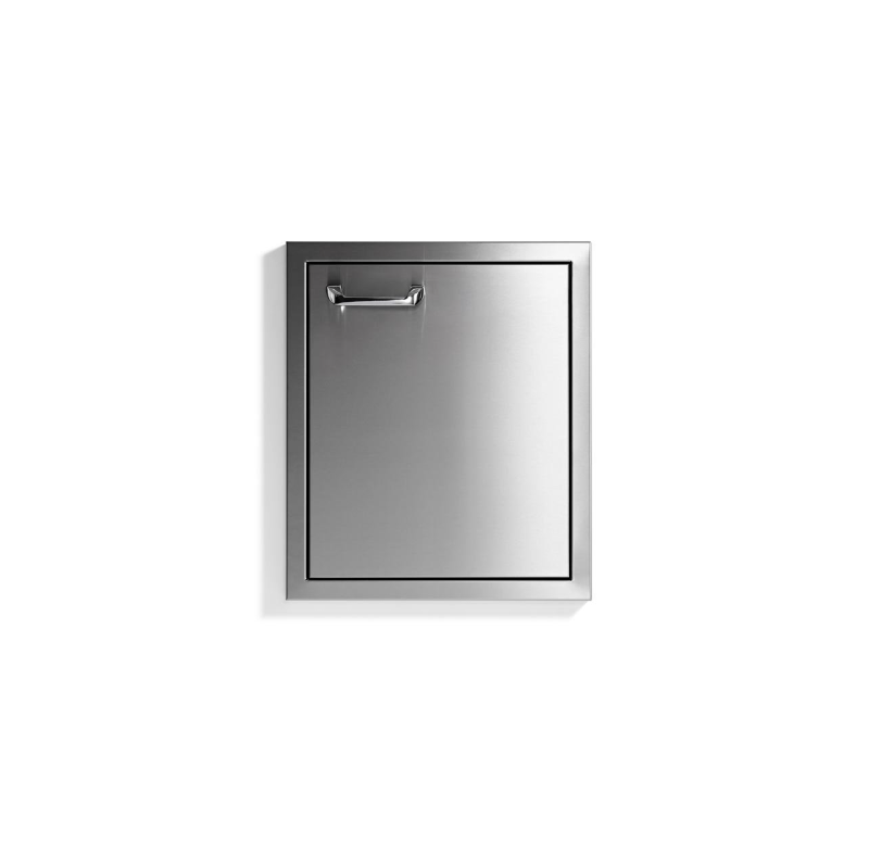 Lynx Professional 18-Inch Single Access Door with polished stainless steel finish