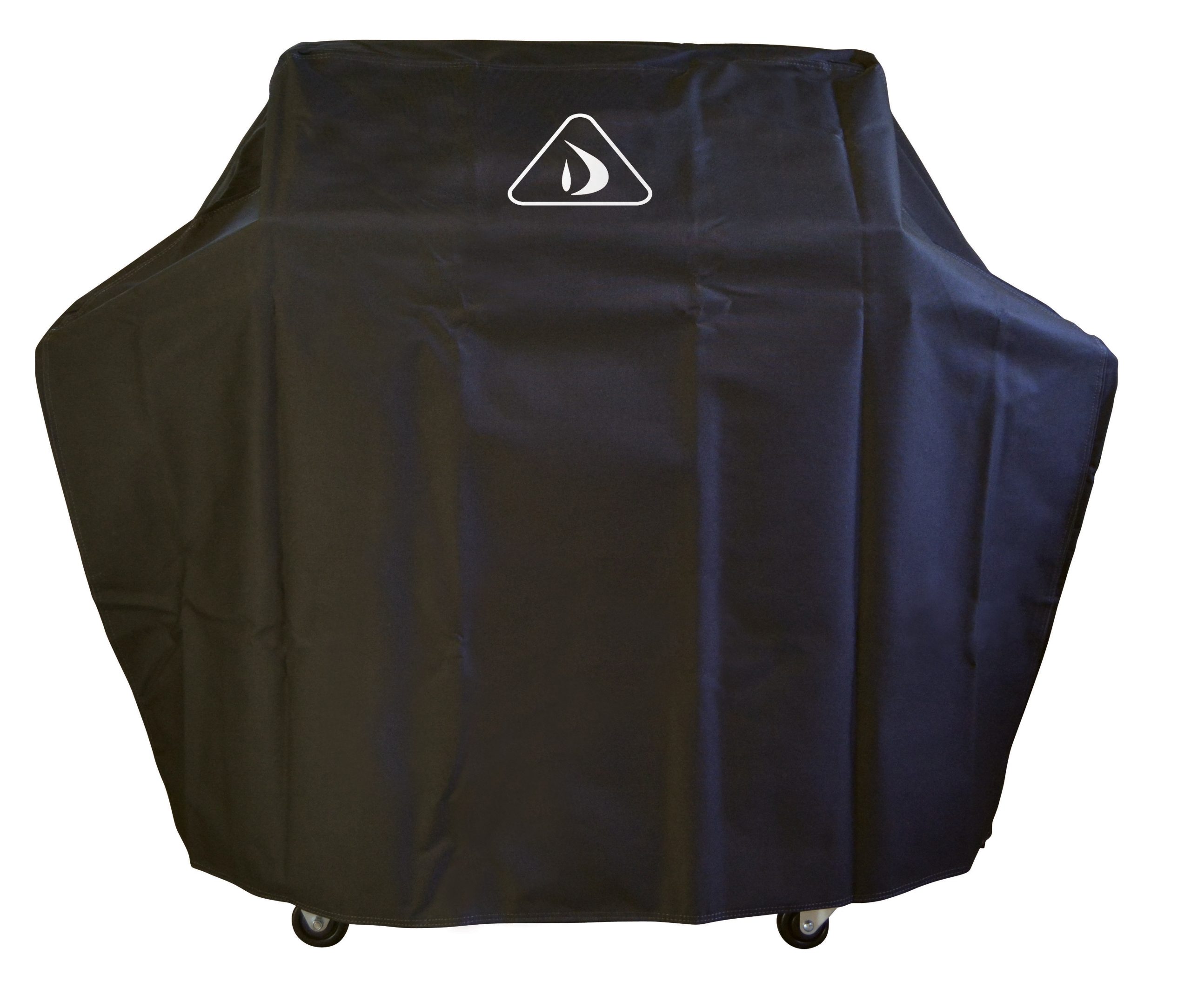 Delta Heat Freestanding Grill Cover with full-length protection and logo branding