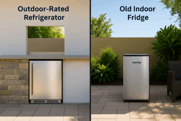 Outdoor Refrigerators vs. Indoor Fridges on the Patio: What’s Safer, Smarter, and Built to Last?