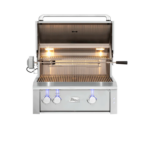 American Made Grills Alturi 30-inch 2 Burner Built-In Gas Grill w/ Stainless Steel Burners & Rotisserie - ALT30T - Image 2
