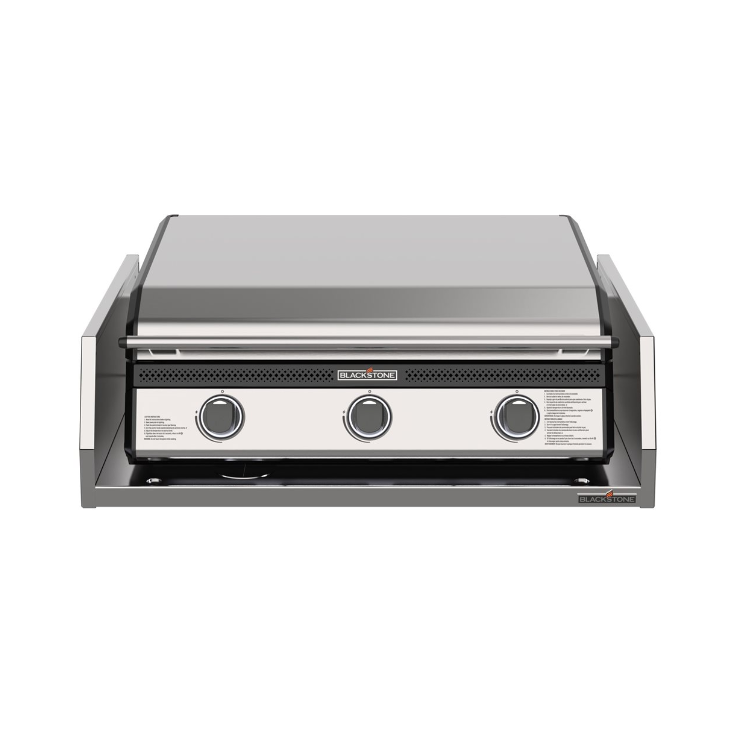 Blackstone 28-Inch Deep Drop-In Griddle in Stainless Steel with Hood and Insulation Jacket – 6029