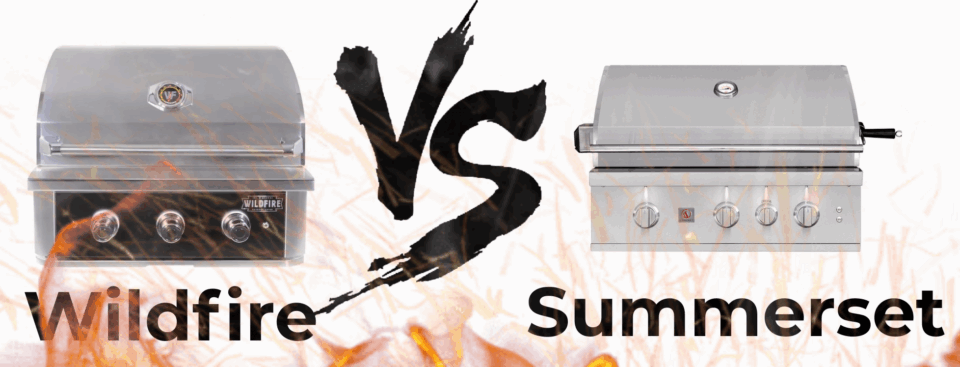 Wildfire Ranch Pro 30-Inch Grill versus Summerset TRL PRO 32-Inch built in grill comparison for backyard chefs.