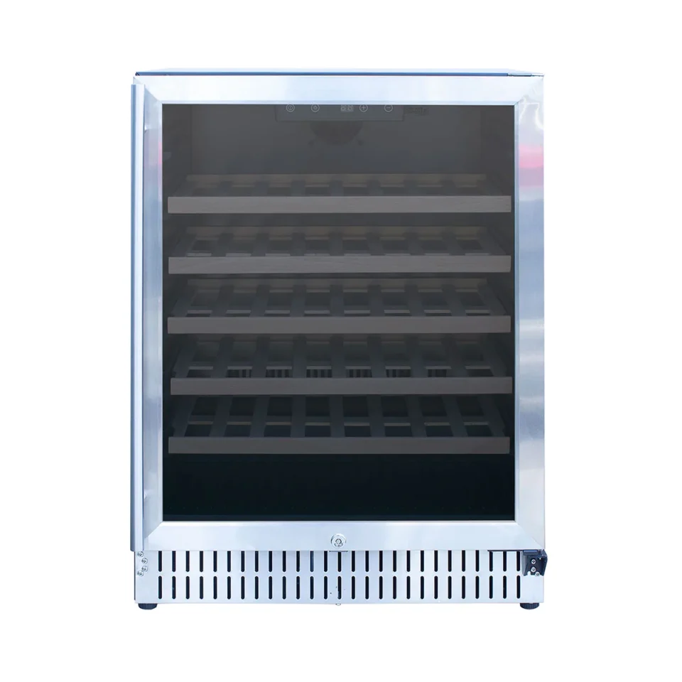 SUMMERSET – 24″ 5.3c Deluxe Outdoor Rated Wine Cooler
